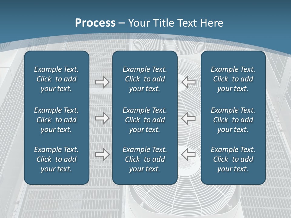 Industrial Units Cooling PowerPoint Template