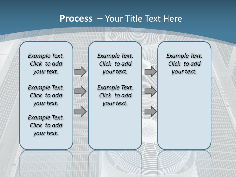 Industrial Units Cooling PowerPoint Template
