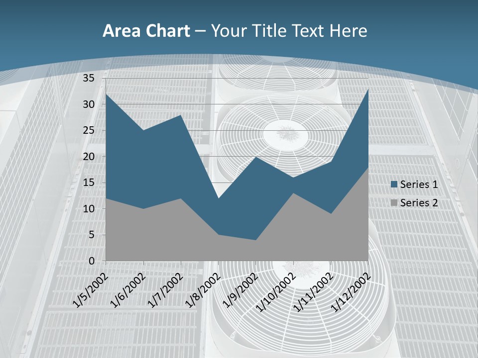 Industrial Units Cooling PowerPoint Template