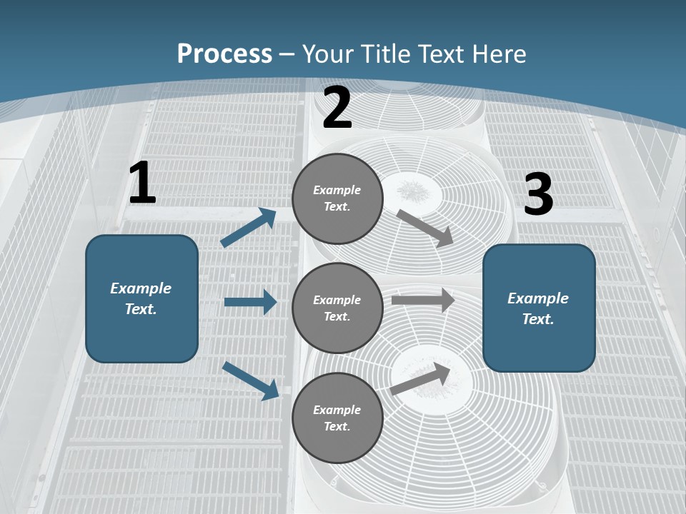 Industrial Units Cooling PowerPoint Template
