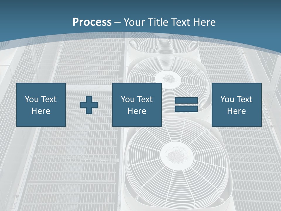 Industrial Units Cooling PowerPoint Template