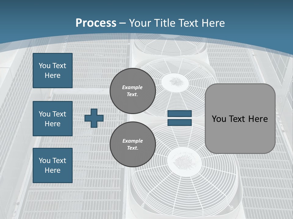 Industrial Units Cooling PowerPoint Template