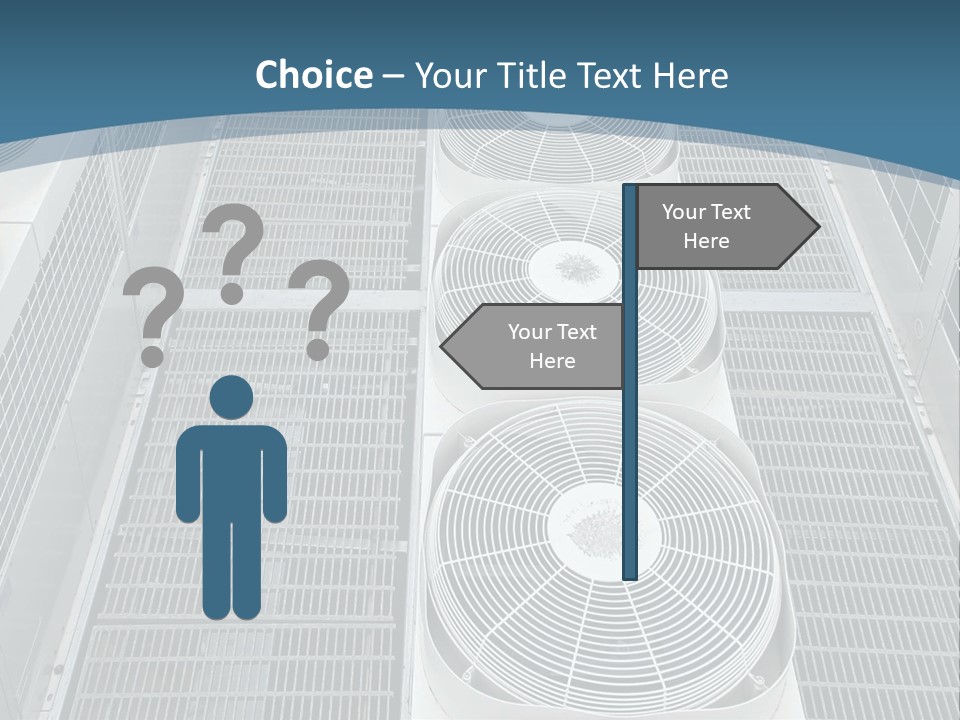 Industrial Units Cooling PowerPoint Template