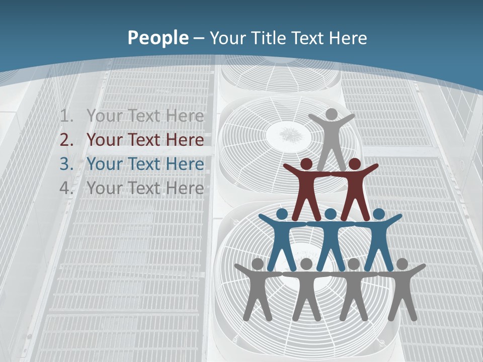 Industrial Units Cooling PowerPoint Template