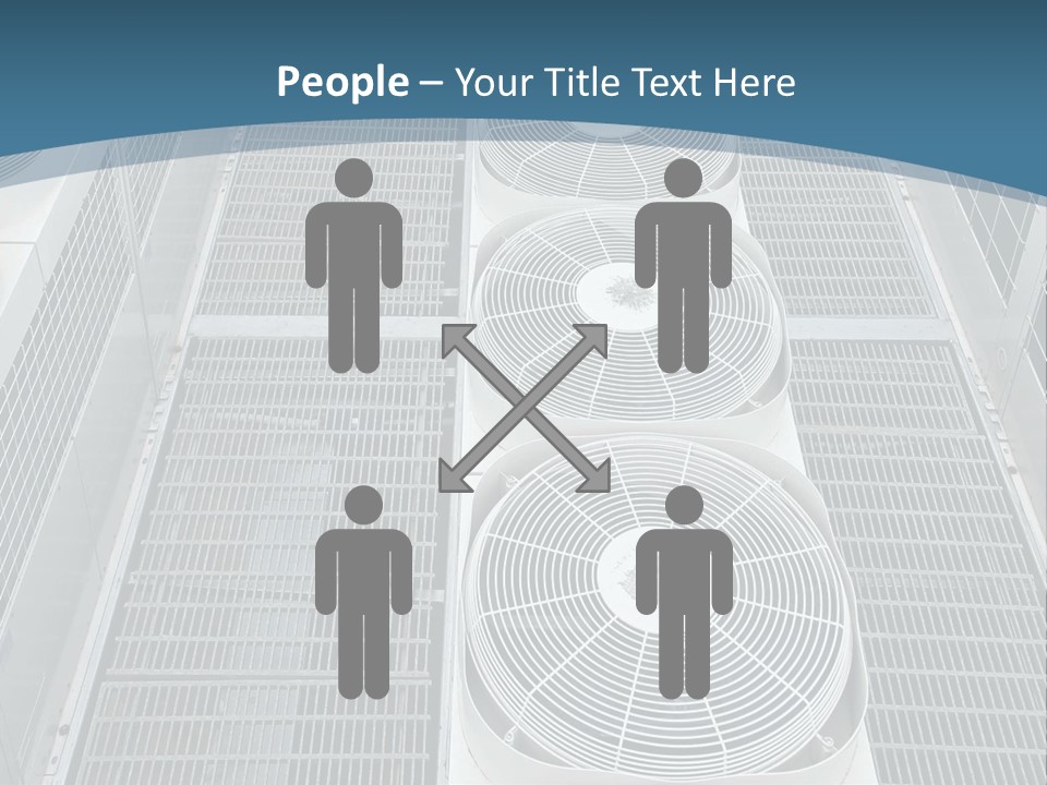 Industrial Units Cooling PowerPoint Template