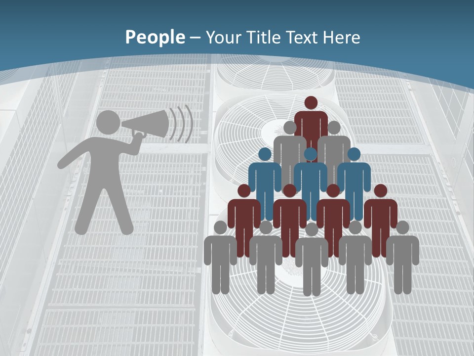 Industrial Units Cooling PowerPoint Template