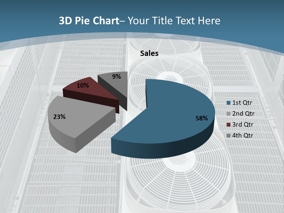 Industrial Units Cooling PowerPoint Template