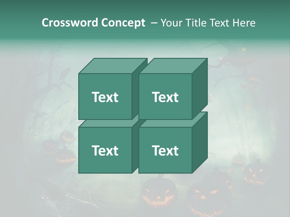 Halloween Sky Concept PowerPoint Template