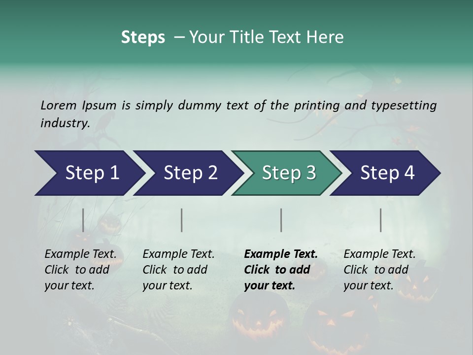Halloween Sky Concept PowerPoint Template