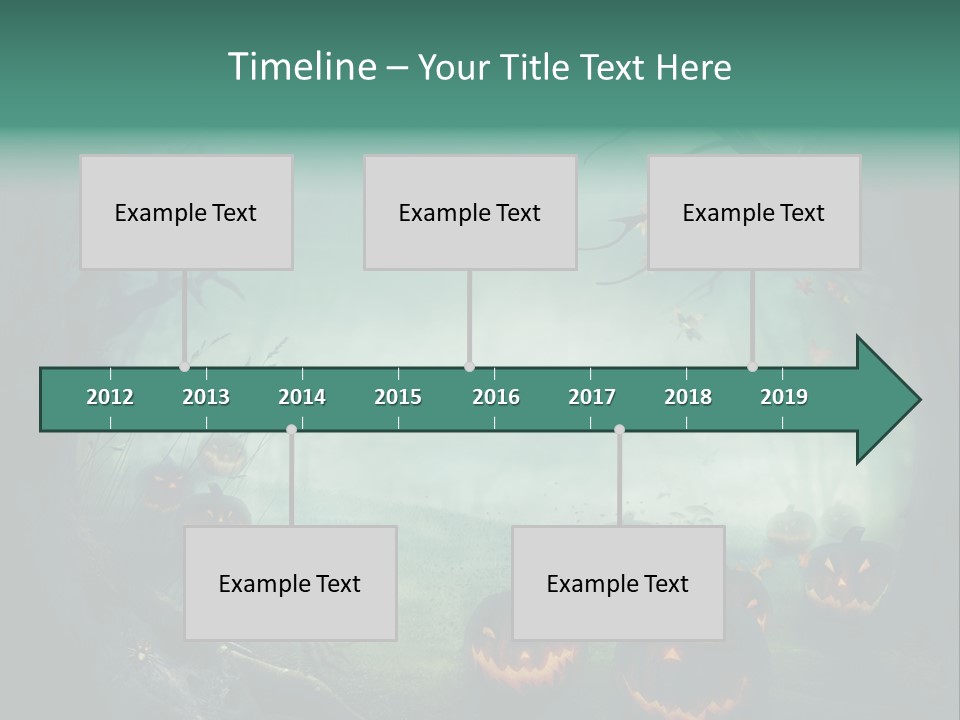 Halloween Sky Concept PowerPoint Template