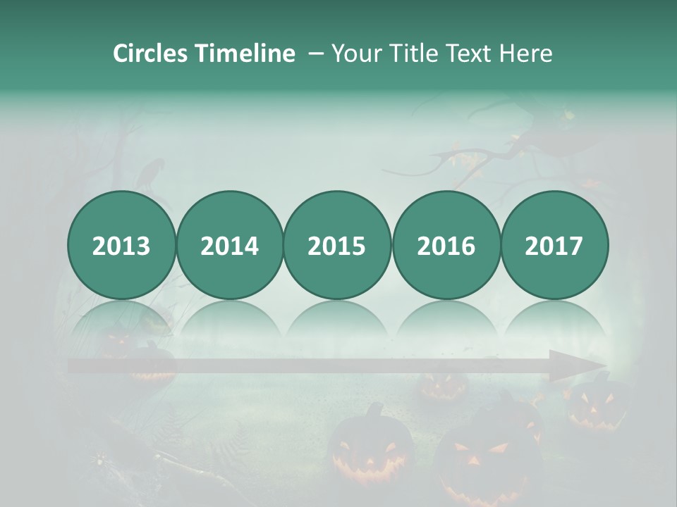 Halloween Sky Concept PowerPoint Template