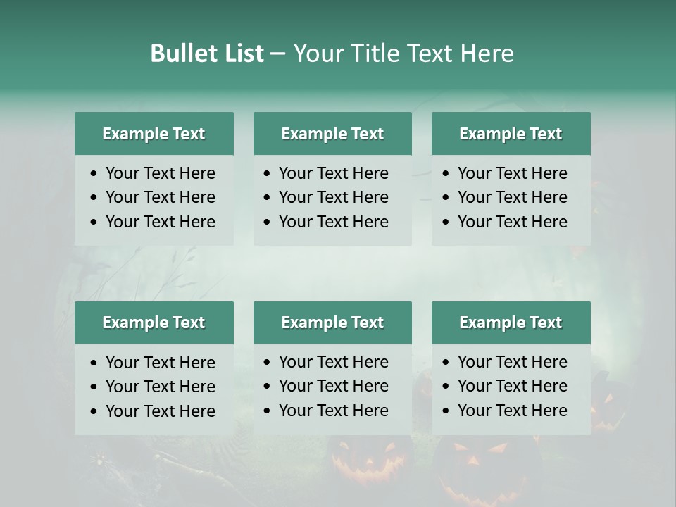 Halloween Sky Concept PowerPoint Template