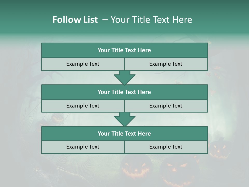 Halloween Sky Concept PowerPoint Template