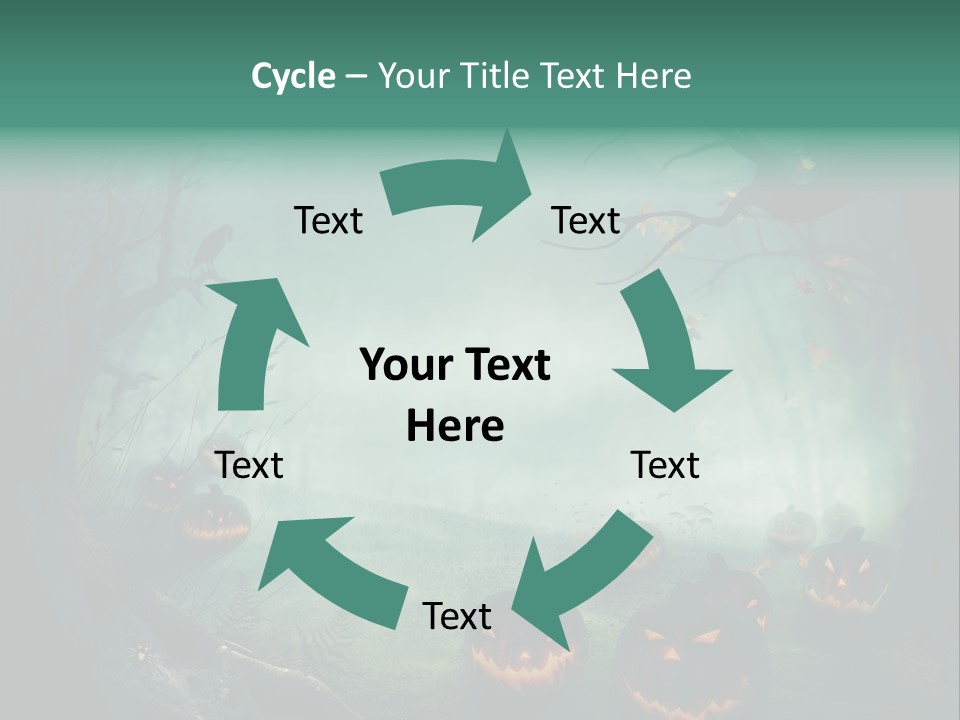 Halloween Sky Concept PowerPoint Template