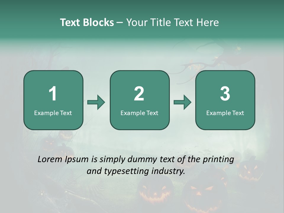 Halloween Sky Concept PowerPoint Template