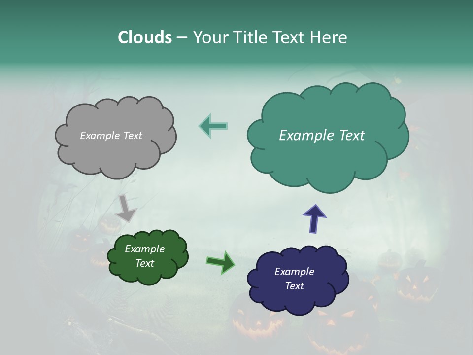 Halloween Sky Concept PowerPoint Template