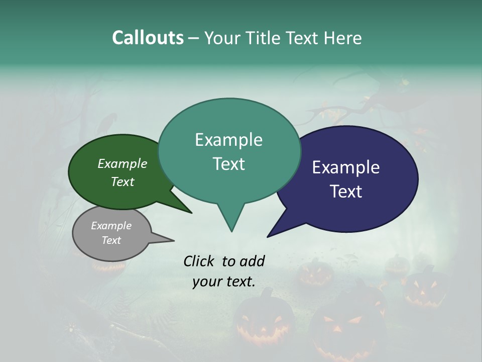 Halloween Sky Concept PowerPoint Template