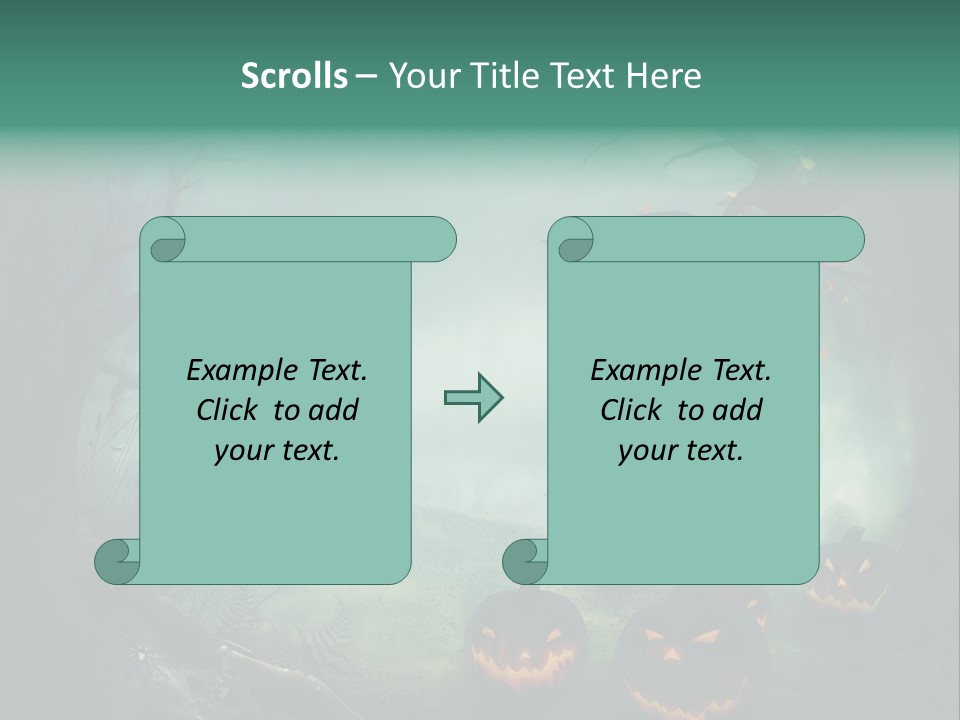 Halloween Sky Concept PowerPoint Template