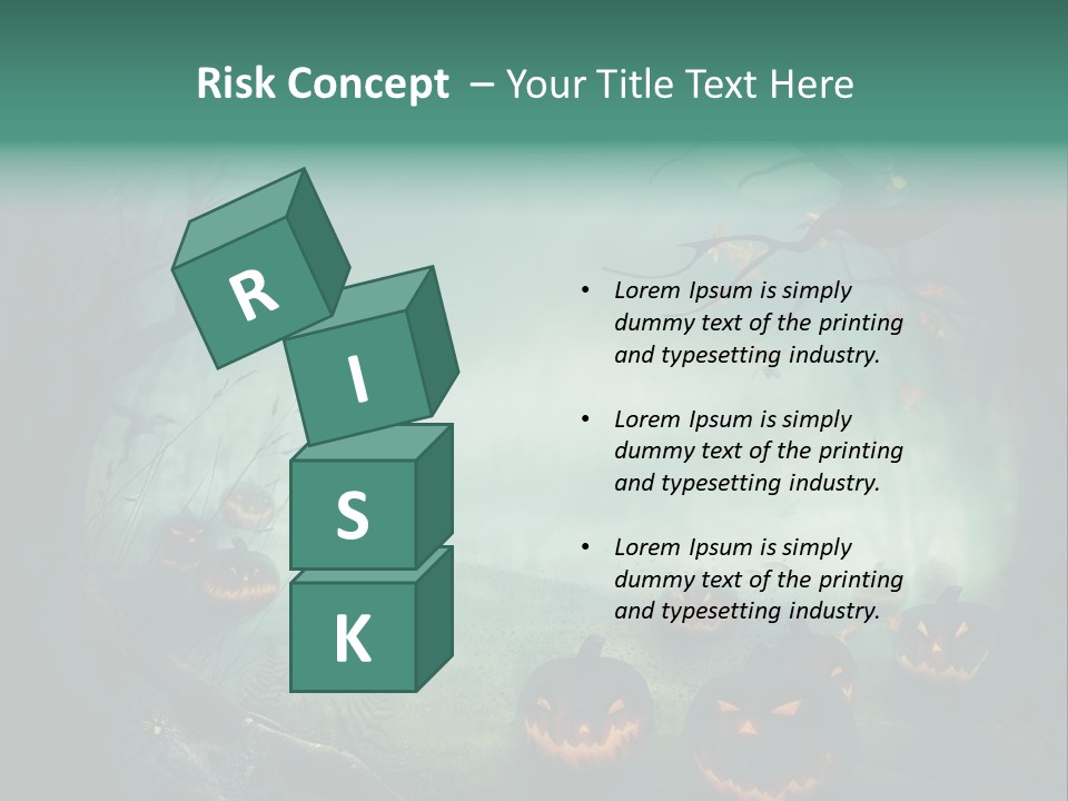 Halloween Sky Concept PowerPoint Template