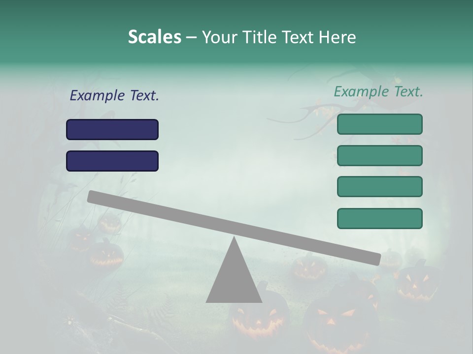 Halloween Sky Concept PowerPoint Template