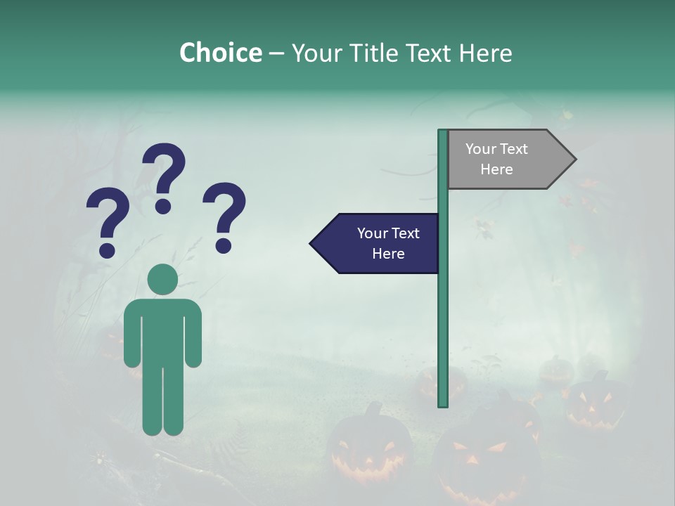 Halloween Sky Concept PowerPoint Template