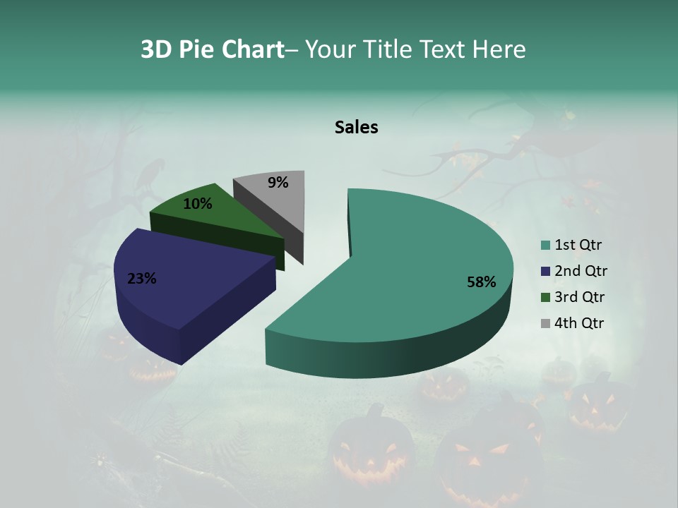 Halloween Sky Concept PowerPoint Template