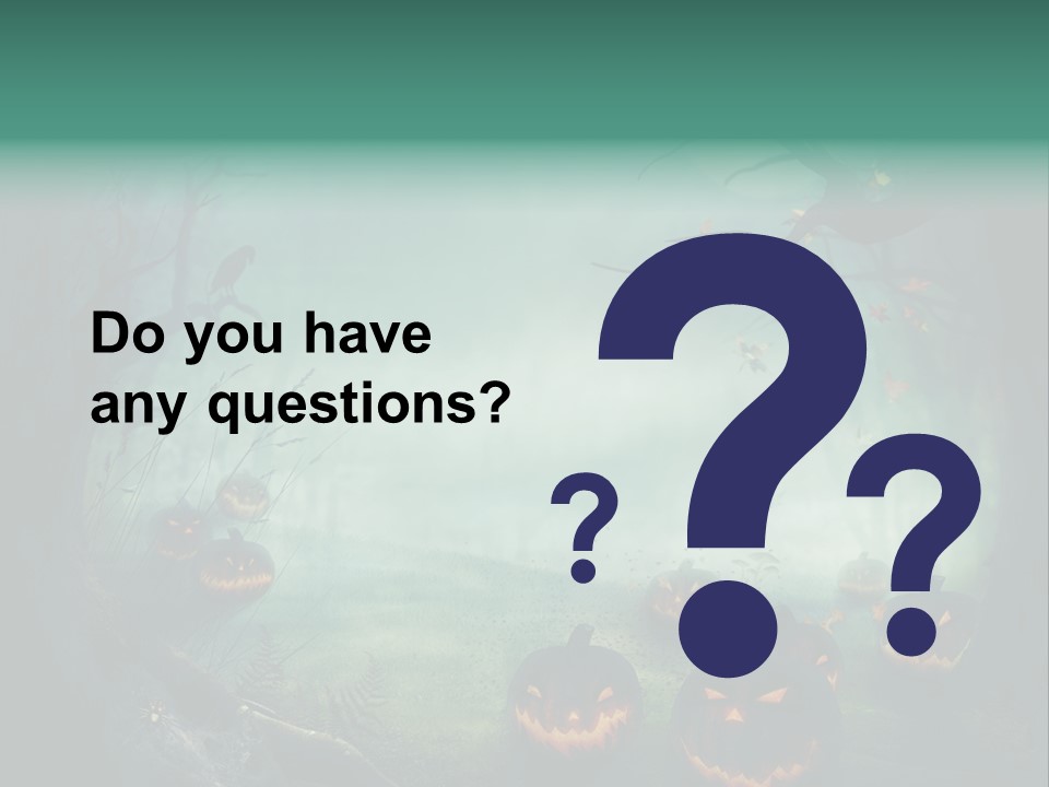 Halloween Sky Concept PowerPoint Template