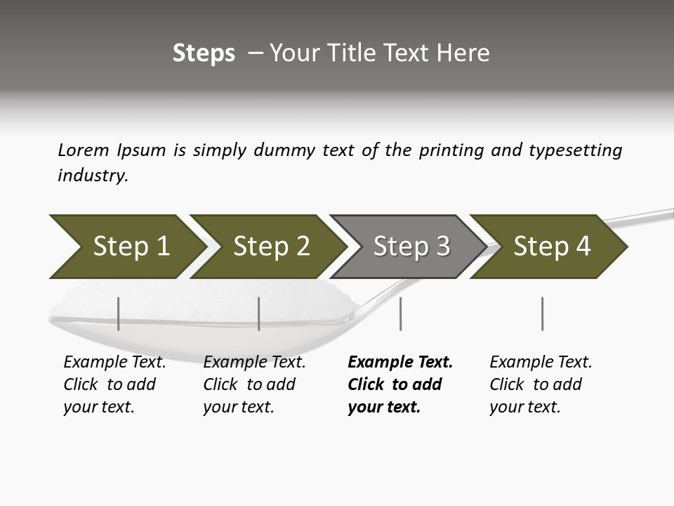 Refined Health Salt PowerPoint Template