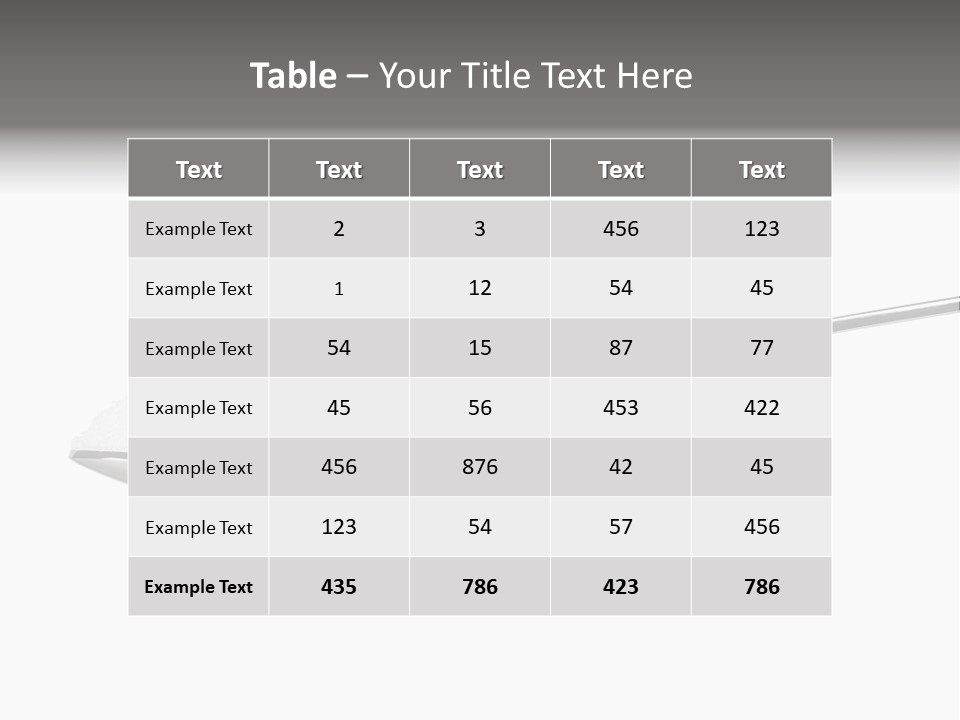 Refined Health Salt PowerPoint Template