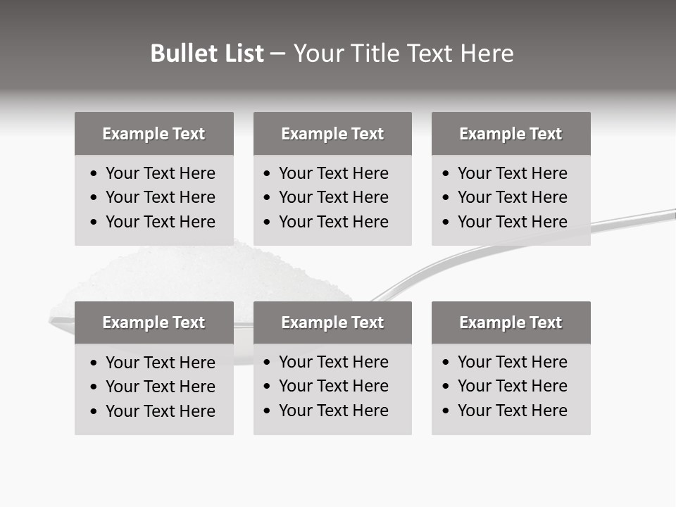 Refined Health Salt PowerPoint Template