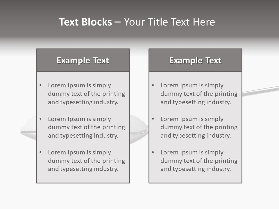 Refined Health Salt PowerPoint Template