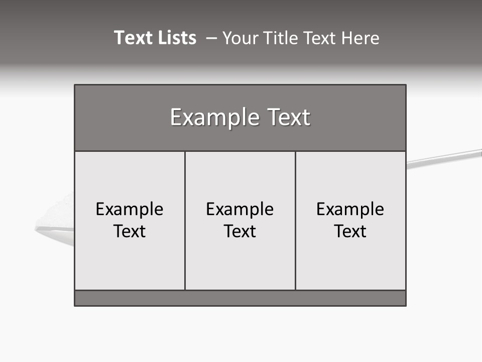 Refined Health Salt PowerPoint Template