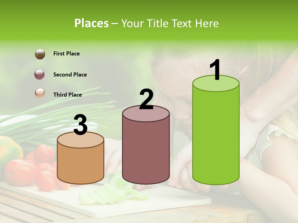 Vegan Salad Organic PowerPoint Template