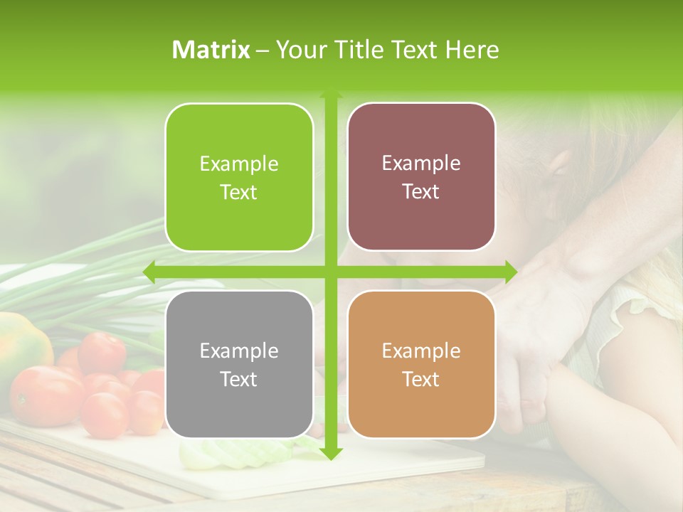 Vegan Salad Organic PowerPoint Template