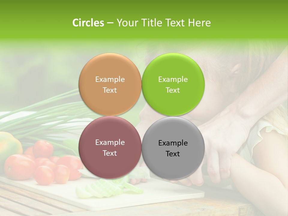 Vegan Salad Organic PowerPoint Template