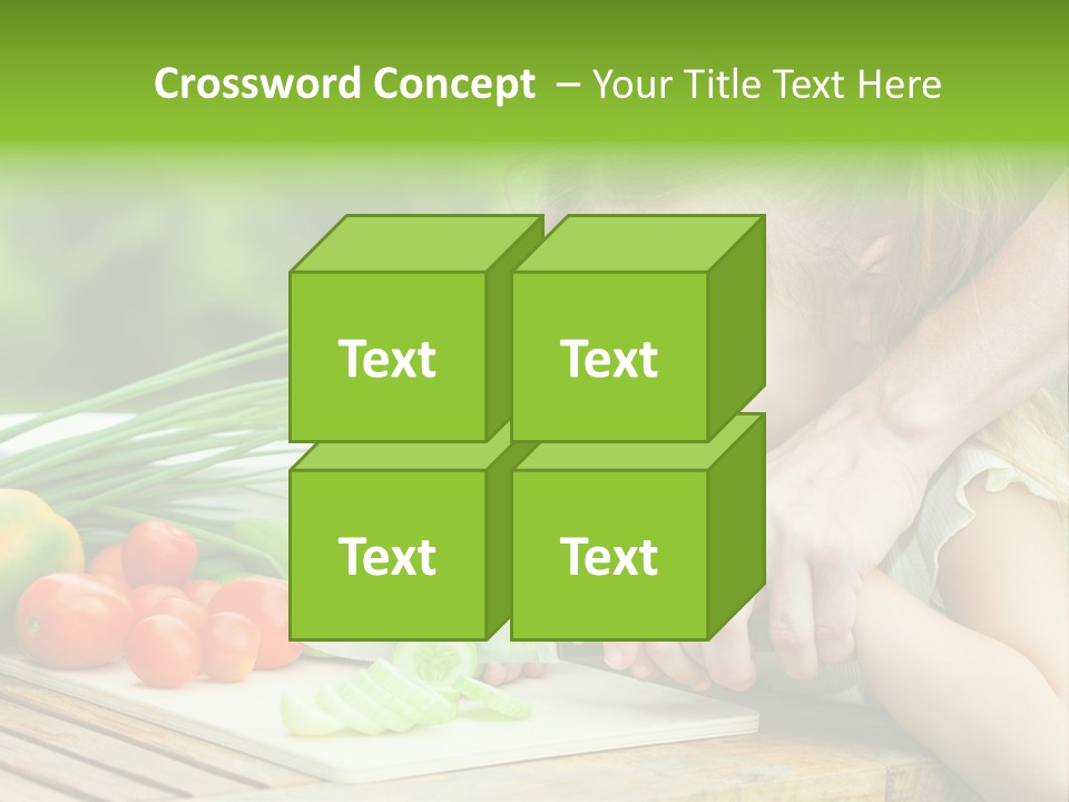 Vegan Salad Organic PowerPoint Template