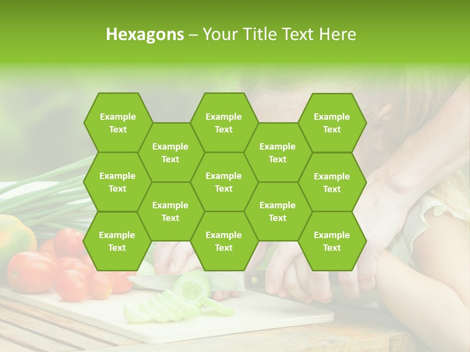 Vegan Salad Organic PowerPoint Template