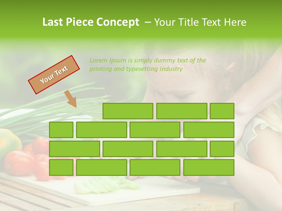 Vegan Salad Organic PowerPoint Template