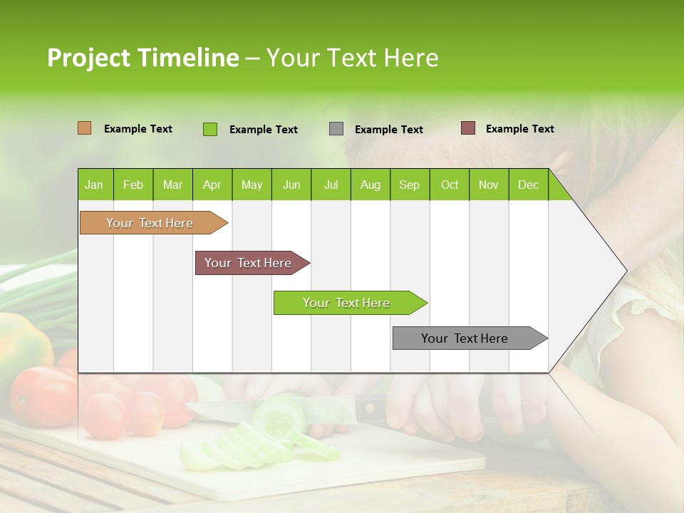 Vegan Salad Organic PowerPoint Template