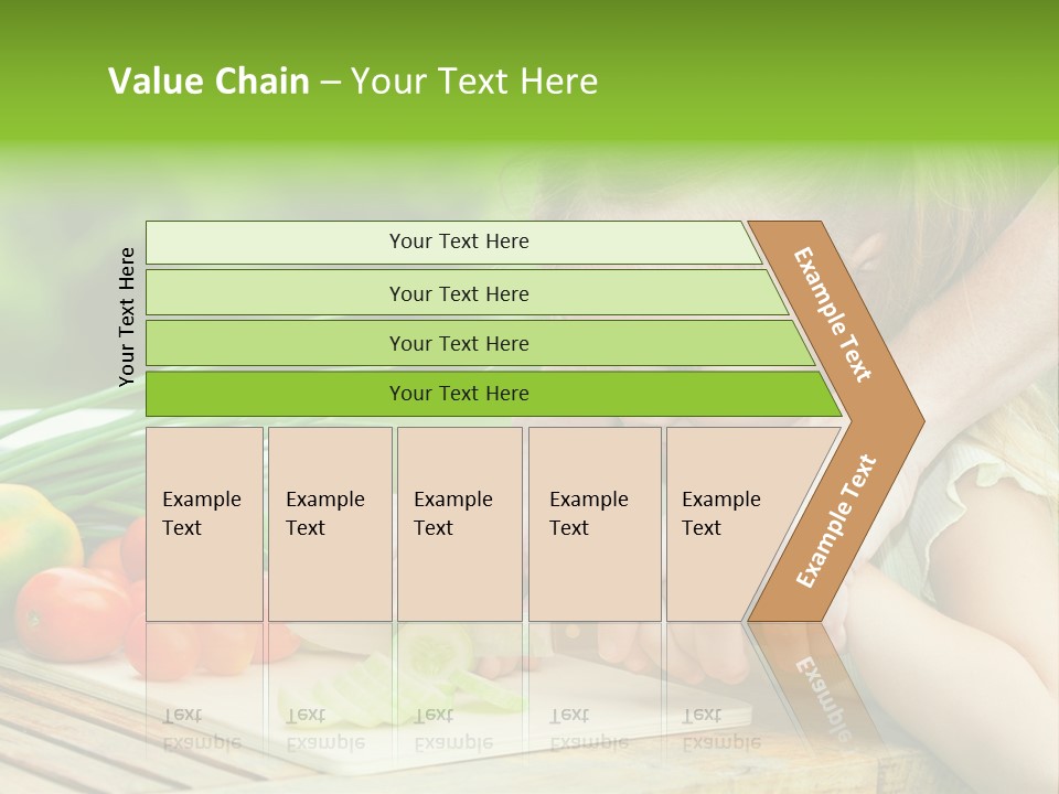 Vegan Salad Organic PowerPoint Template