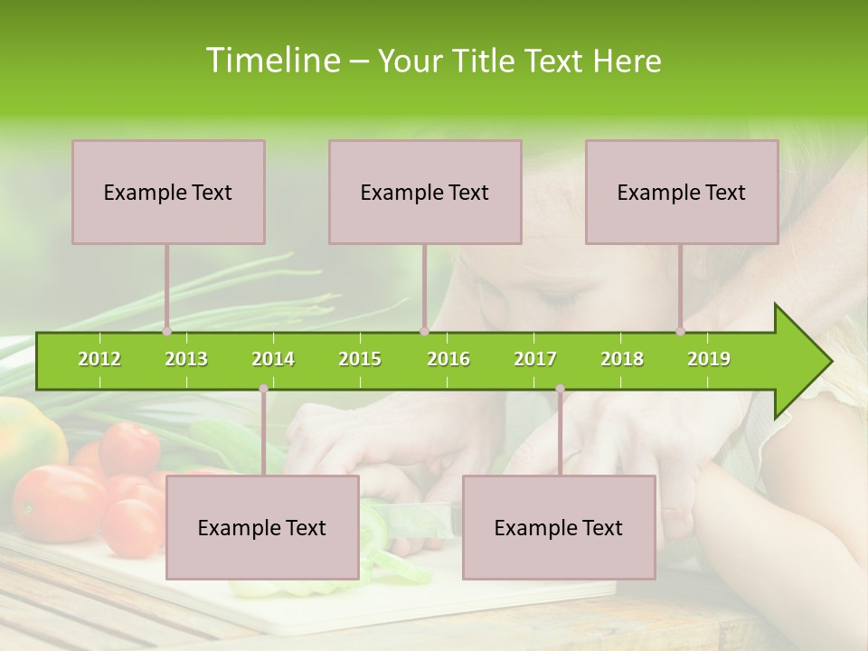 Vegan Salad Organic PowerPoint Template