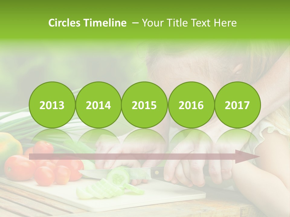 Vegan Salad Organic PowerPoint Template