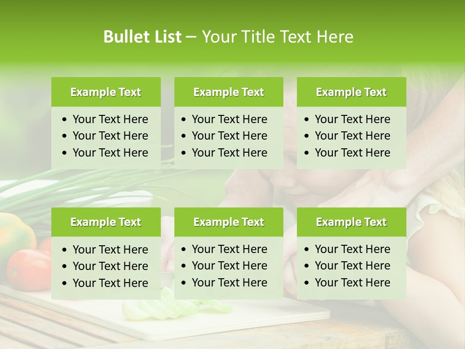 Vegan Salad Organic PowerPoint Template