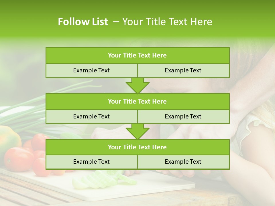 Vegan Salad Organic PowerPoint Template