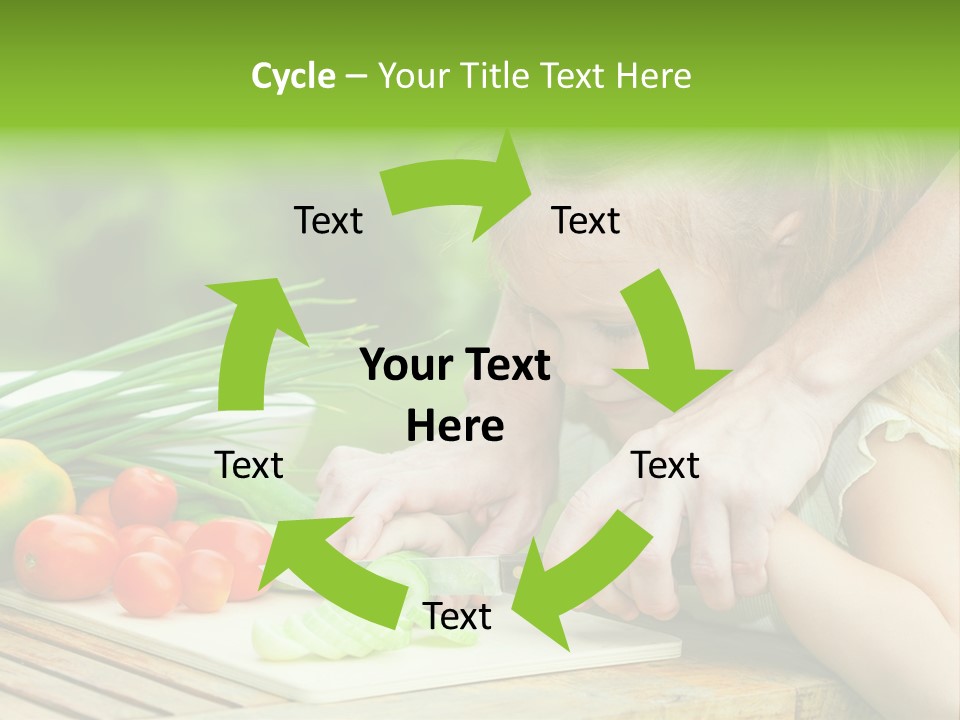 Vegan Salad Organic PowerPoint Template