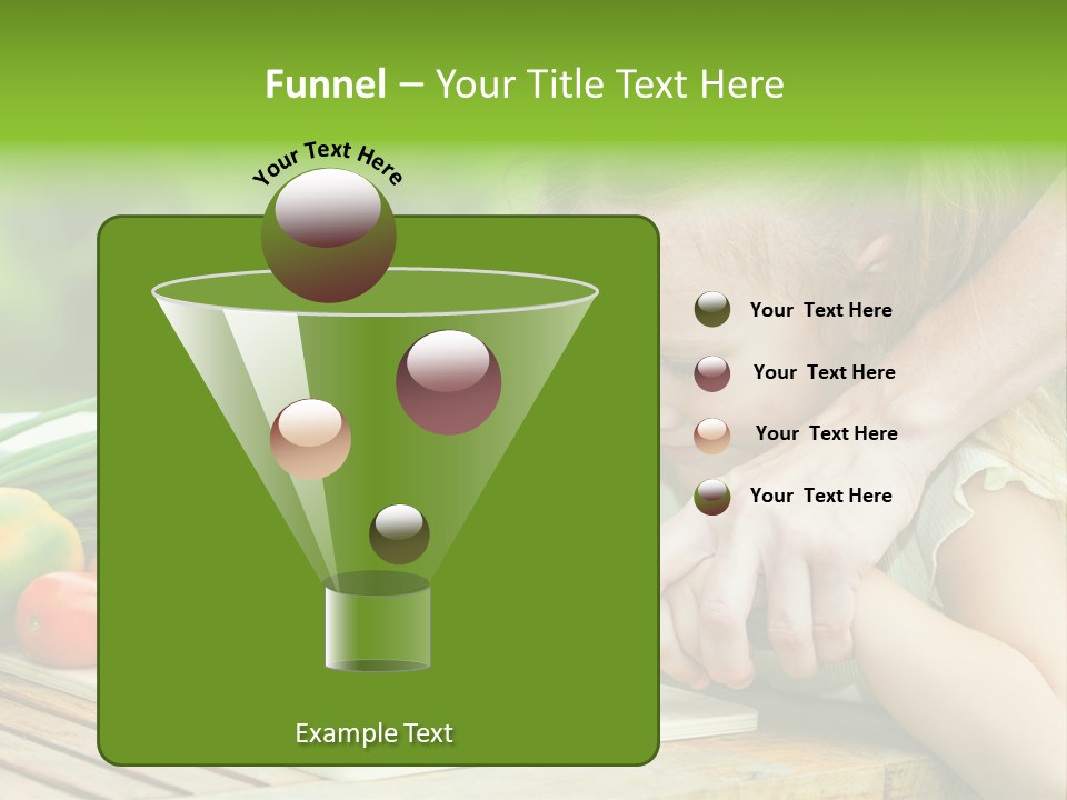 Vegan Salad Organic PowerPoint Template