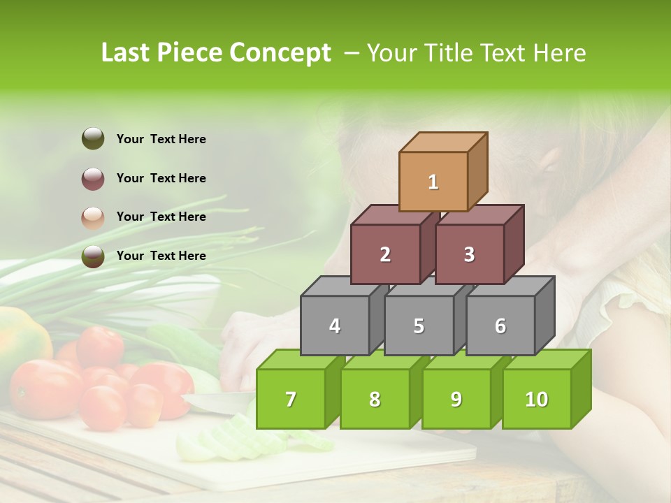 Vegan Salad Organic PowerPoint Template