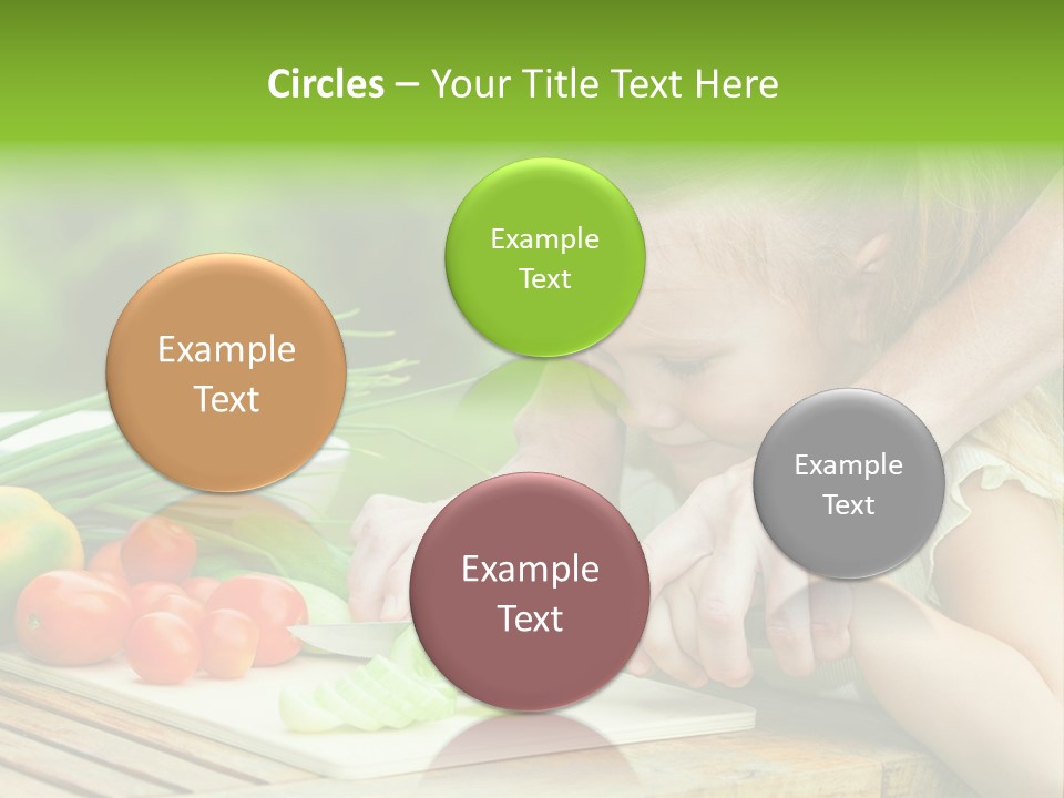 Vegan Salad Organic PowerPoint Template