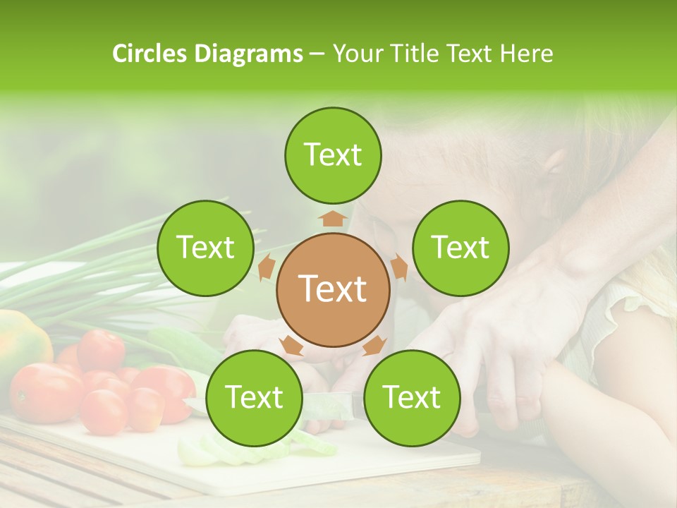 Vegan Salad Organic PowerPoint Template