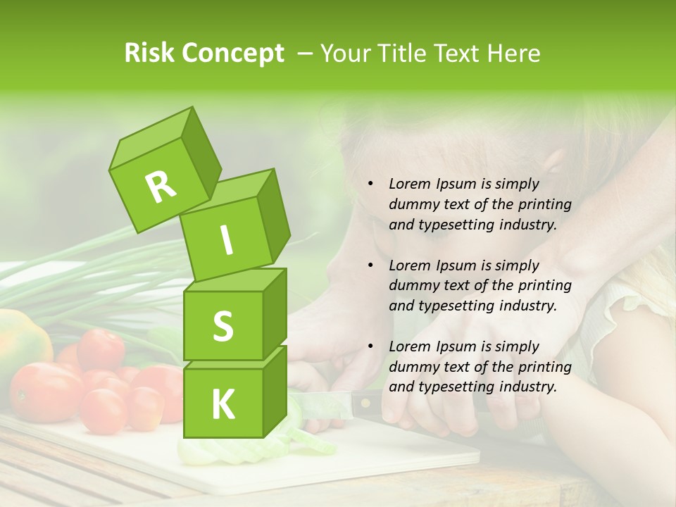 Vegan Salad Organic PowerPoint Template